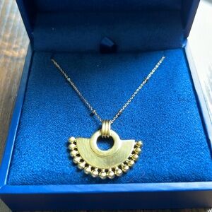 NWT Missoma Zenyu fan necklace.